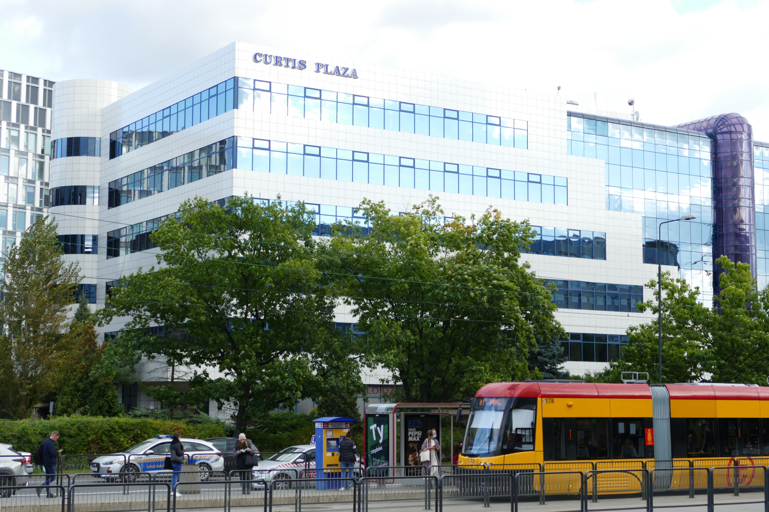 Zdjęcie architektury budynku Curtis Plaza